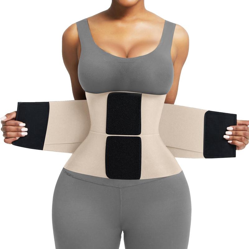 FeelinGirl Belt Waist Cincher Ab Belt Tummy Control Body Shaper + FREE Personalized Wellness Routine Included
