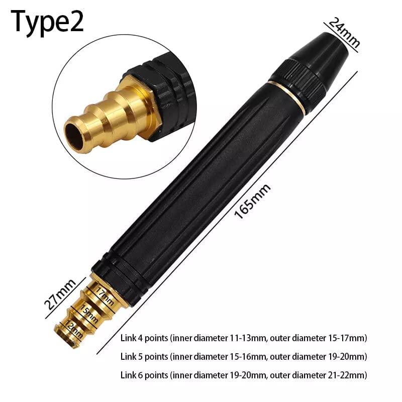 Heavy-Duty Adjustable Water Nozzle