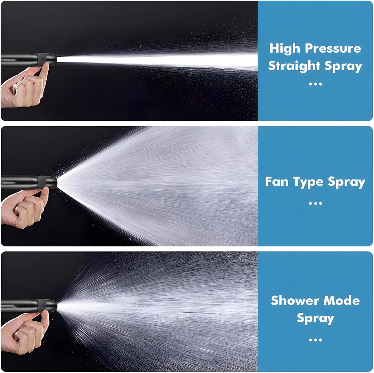High Pressure Water Spray Gun for Car Wash & Garden Hose
