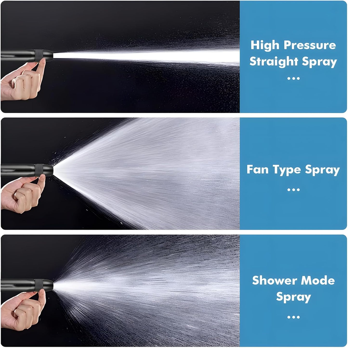 High Pressure Water Spray Gun for Car Wash & Garden Hose
