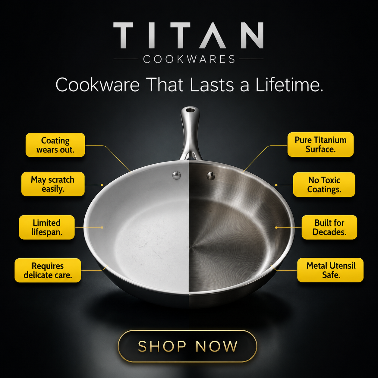 titanium pan
